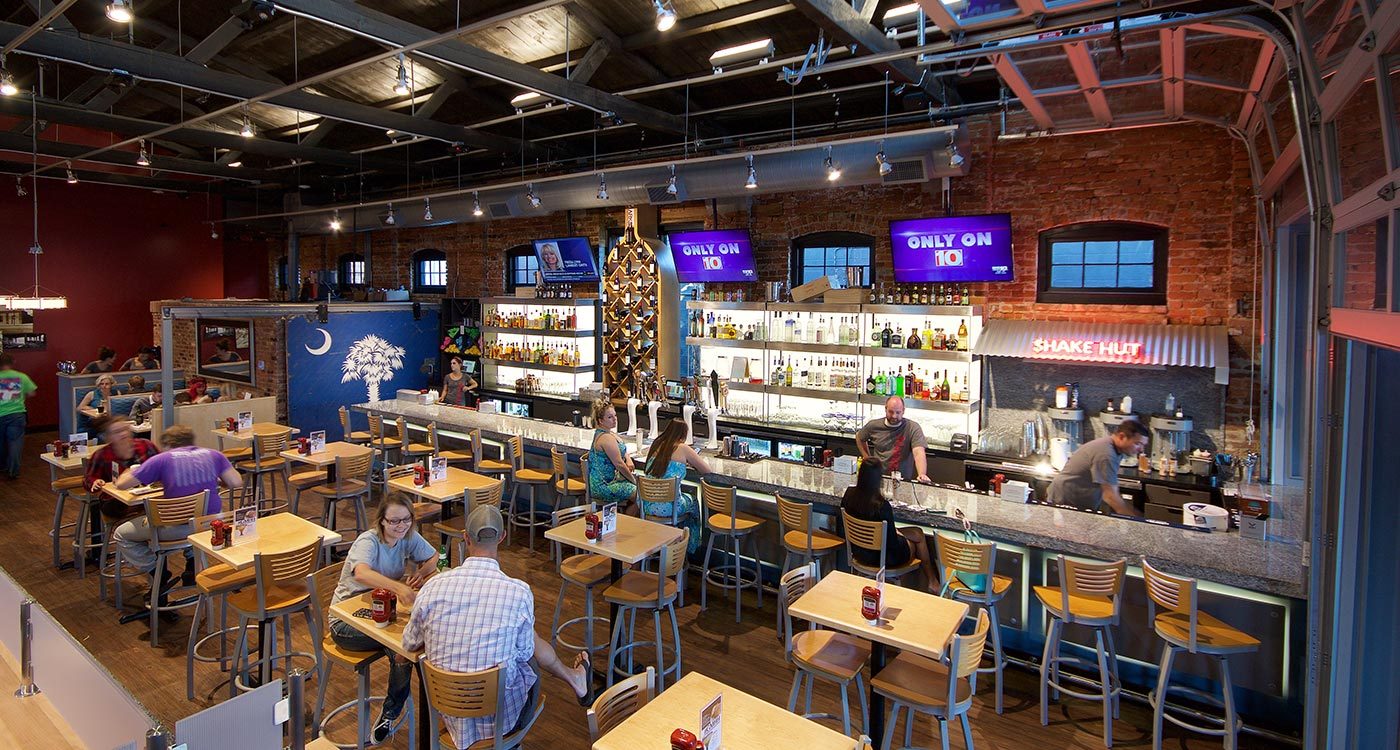 Home Grill Marks Burgers, Shakes, Bar in Greenville South Carolina