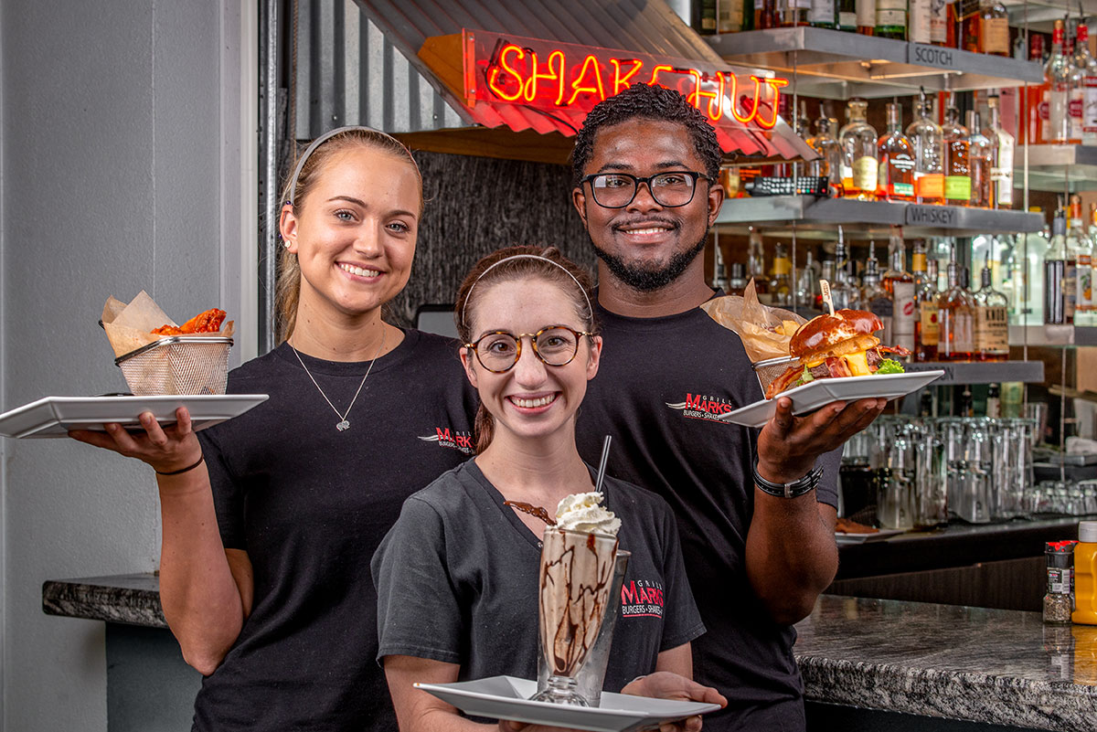 Home Grill Marks Burgers, Shakes, Bar in Greenville South Carolina